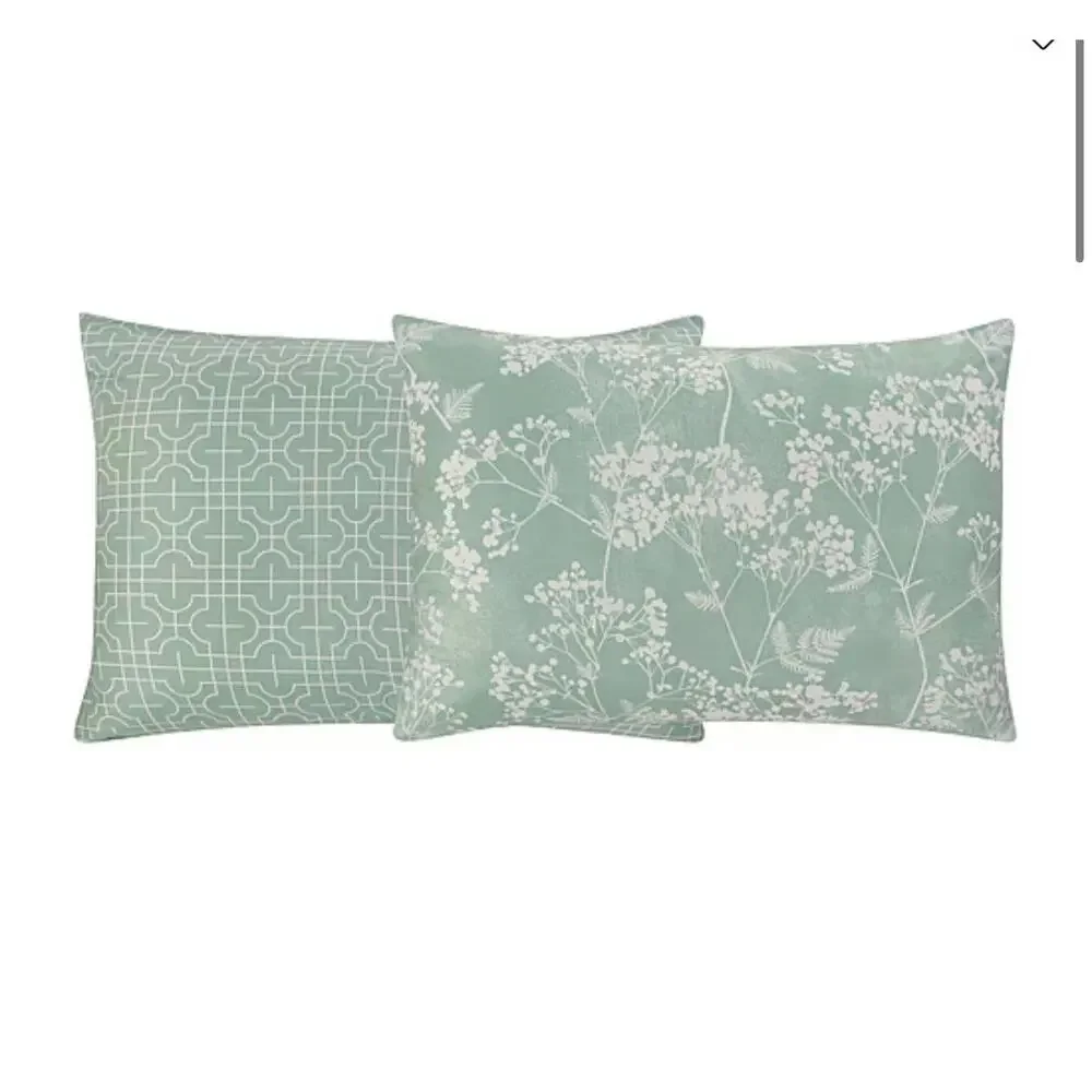 NEW! Richmond Park Drea 3PC Floral Reversible Midweight Comforter Set Full/Queen